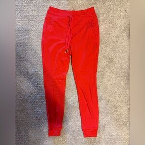 Halara Red Jogger Pants